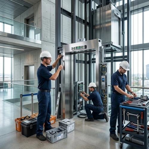 Commercial Elevator Installation Work