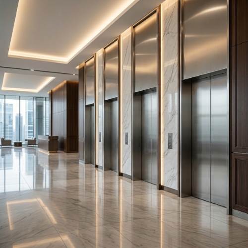 Premium Commercial Elevator Lobby